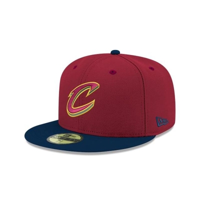 Cleveland Cavaliers Gorra | New Era NBA 2tone 59fifty Fitted Cap Mexico - Rojos